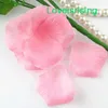 20 färger-5 förpackningar (720pcs) Ljuskorall Högkvalitativ icke-vävt tyg Artificial Rose Flower Petal för bröllopsfest gynnar dekor-gratis frakt