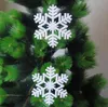 7 pouces en plastique flocon de neige de Noël ornements de Noël vacances festival fête décor à la maison décorations suspendues livraison gratuite CN02