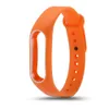 화려한 실리콘 손목 스트랩 팔찌 원래 Miband 2 Xiaomi Mi band 2 Wristbands의 이중 색상 교체 시계 밴드