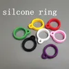 Naszyjnik EGO Smaczne pierścień dla EGO EGO-T EGO-C-C Twist Battery Neck Smycz Multi Colors Pierścień Materiał silikonowy Eg Smycz Pierścień