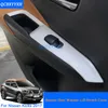 Internal Decorations Stickers ABS Car Styling Internal Door Window Lift Switch Sequin For Nissan Kicks 2017 Auto Interior Frame