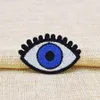 10 STKS Oog van de Demon Patches voor Kleding Tassen Opstrijkbare Transfer Applique Patch voor Kledingstuk Jeans DIY Naai op Geborduurde Accessor278x