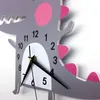 3D Animal Wall Clock Dinosaur Pattern Design Decoration Bedroom Creative Digital Watches child Wallpaper Silent clock 62 X 40cm