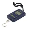 High Quality 20g 40Kg Digital Scales LCD Display hanging luggage fishing weight scale H1765 navy blue 1pcs