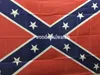 100st Confederate Flag Confederate Battle Flaggor Två sidor Tryckt Flagga Confederate Rebel Civil War Flag National Polyester Flags Factory