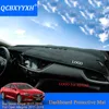 QCBXYYXH Car-Styling Dashboard Protective Mat Shade Cushion Pad Interior Carpet For Buick Regal Opel Insignia 2017 2018 LHD