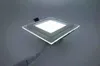 Glass Embedded LED Panel Lights Thin SMD5730 Ceiling Lamp 6W 12W 18W 24W downlighting for Kitchen AC85-265V CE RoHS FCC