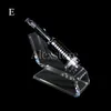 Acrylic e cig display clear stand shelf holder car rack for vapor ego battery e pipe vaporizer pen mech mod mechanical