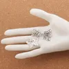 Weißer Pfau Anartia Jatrophoe Schmetterling Charm Perlen 100 Stück/Los 24,8 x 19,1 mm Antik Silber Anhänger Schmuck DIY L1128