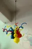 100 % 입 풍선 CE UL 붕규산 무라노 유리 데일 치 훌리 (Dale Chihuly) 아트 베스트 장식 저렴한 여러 가지 빛깔의 샹들리에