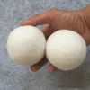 6pcsLot Wool Dryer Balls Reduce Wrinkles Reusable Natural Fabric Softener Anti Static Large Felted Organic Wool Clothes Dryer Bal4377188