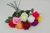 7 color Artificial Fake Silk Circle Center Rose Flower Bouquet For Home Wedding Decor Table Centerpieces Decorationto choose