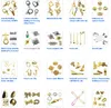 components 13.5mm decorative diy jewelry accessories connectors jewelry findings metal brass raw color filigree 150pcs/lot drop shipping