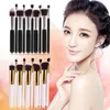 Wholesale- 2022 10 PCs / Set Professional Maquiagem Cosmética Brush Tool Brush Set para Powder Syeshadow Foundation Maquiagem Maquiagem