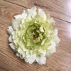 konstgjorda blommor silke peony blomma huvuden bröllopsfest dekoration leveranser simulering falsk blomma huvud hem dekorationer grossist 15cm