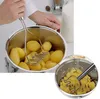 Ny Ankomst Kök Gadgets Potatis Mudtryck Mudmaskin Potatis Masker Tryck Mashed Potatis Device Fruit Vegetabiliska verktyg Tillbehör