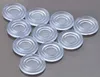 Non-slip rubber pads film glass crash of glass and wood desk film gasket does not slide glass Aprons / 10 package