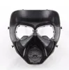 Gasmaske Chemische Anti-Staub-Lack-Atemschutzmaske Airsoft Tactical Wargame-Maske Eingebauter Fan Cosplay-Maske Kostenloser Versand