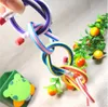 Cute Colorful Foldable Soft Pencil With Eraser Toy Korean Stationery Student Rewarding Gift Children School Fun Equipment