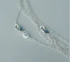 Wholesale-HOT Wholesale lots 20pcs 925 Sterling Silver Flat Curb Rolo Chains o style Necklaces 16"-30"