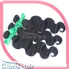 Raw Indian Virgin Hair 1 Bundle Rohboden Körper-Wellen-Haar Weaves Günstige Nässe und Wellenförmige Remy Haarverlängerungen Großhandel Online