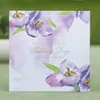 Green Wedding Invitation Card Floral Style Forever Love Big Day Invitations Personalized Marry Cards Square Style Free Printing