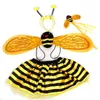 Barnens kostymer PROPS Princess Dance Skirt Bee Bee Costume Party levererar en familj på fyra Jia179