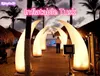 2m, 3m Decorative Party Inflatable Tusk with Color-changing Lights for Event