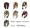 Unisex Brand Fashion Winter Scarf för kvinnor Män Allmänna Barn Plaid Cashmere Scarfes Boys Girls Föräldrar Scarf