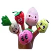 500PCSLOT Soft Fruit Veggie finger puppets set Finger Puppet DollsToys Storytelling PropsTools Toy Model BabiesKidsChildre2181398