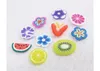 30 stks riet polymeer klei nail art Stickers 3D fruit en bloem Gesneden rolls stempel sticker tip leuke printer DIY 3198450