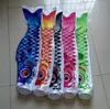 Koinobori Koi Nobori Karper Windsocks Streamers Kleurrijke Vis Vlag Decoratie Med Fish Kite Vlag Opknoping Muur Decor 40cm 55cm 70cm 100cm 150cm