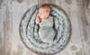 Deken pasgeboren foto rekwisieten twist touw wol achtergrond baby fotografie prop meisjes jongens deken 12 kleur kka3190