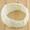 HOT SALE 38Colors Wholesale Hi-Quality 1.5INCH Newborn Infant baby girl Top TuTu crochet headband Hair Bow,100PCS