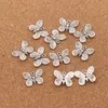 Monarch Butterfly Spacer Charm Beads 110pcs/lot Hot 17.7x14mm Antique Silver Pendants Jewelry DIY L1120