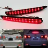 2 x svart rökt lins LED -stötfångare reflektor svansbromsstoppljus för 0308 Mazda 6 Light Car LED 3943022