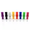 6 Styles plastic drip tips 510 Ego thread drip tip colorful mouthpiece flat drip trip transparent driptip for sale clearomizer rda vape
