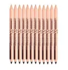 E Nieuwe Aankomst 1Set = 12 stks 3 kleuren om te kiezen Maquiagem Eye Brow Menow Make-up Dubbele Functie Concealer Potloden Maquillaje