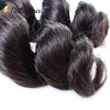 Brazylijskie wiązki Virgin Hair z 360 czołowymi luźnymi falami Human Hair Extensions Baude i koronkowe czołowie 3PC Bellahair