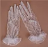 2015 pas cher doigt complet gants de mariée Tulle gants courts longueur de poignet gants de mariage gants de mariée