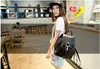 Rugzakken Simple Fresh Madam Tas Gepersonaliseerde School Reizen Black Branded Bags College Wind Travel Bag Style PU Lederen Vrouwelijke Rugzak