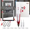 MYM Derma Pen Electric N2-C Derma Pen Stamp Auto Micro Needle Roller Anti envejecimiento Piel Terapia Varita