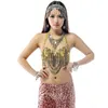 Collar de danza del vientre Collar de pulseras Pendientes Joyería Bollywood Dancing Props Juntos de joyería de baile del vientre Envío gratis