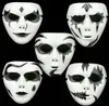 Nieuwe Hiphop wit Halloween masker terreur grimas prom dance party maskers mannen vrouwen volwassenen Full Face Horror Masker Feestelijke Feestartikelen gift