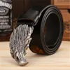 Eagle head man belt The First Layer Genuine Leather Men belts Cowskin Fashion Vintage Male Strap Ceinture5100806