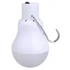 Bärbar LED Sollampa Laddad Solenergi Ljuspanel Powered Nödlampa för Utomhus Garden Camping Tältfiske