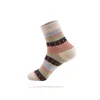 5 paires hommes femmes doux épais Angora cachemire décontracté lapin laine mélange chaud hiver chaussettes RF0538