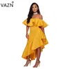 VAZN 2018 Novo Design Top Bandage Vestido Sexy Strapless Maxi Club Vestido de Manga Curta Vestido Longo K9118 q1118