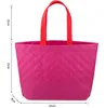 Borse per la spesa riutilizzabili ecologiche Tessuto in tessuto Imballaggio per la spesa Borsa riciclabile Design semplice e alto Borsa tote sana Sacchetti regalo di moda