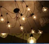 Retro Mordern Hanglampen Edison Bulb Antieke Vintage Verstelbare 10 E27 DIY LOFT van kunst Kroonluchter Plafondlamp armatuur